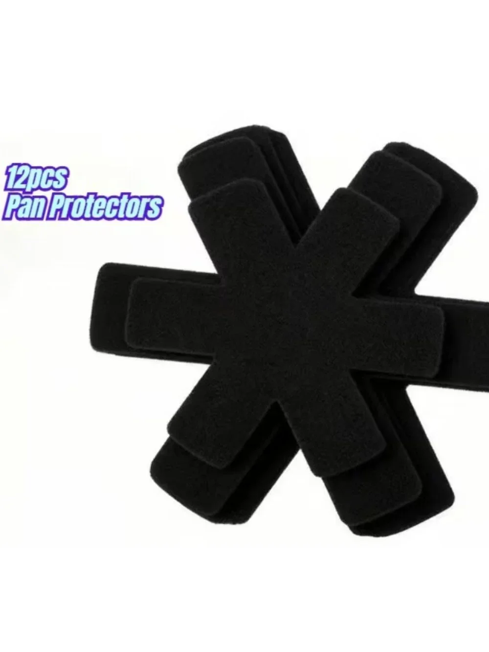 Cookware Protectors for non-stick pans; heavy-duty (12)